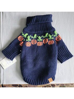 Pumpkin Dog Sweater